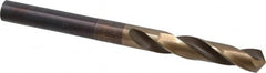 Hertel - 33/64" Drill, 118° Point, Cobalt Silver Deming & Reduced Shank Drill Bit - Apex Tool & Supply