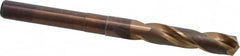 Hertel - 35/64" Drill, 118° Point, Cobalt Silver Deming & Reduced Shank Drill Bit - Apex Tool & Supply