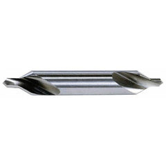 Hertel - #8 Plain Cut 60° Incl Angle Solid Carbide Combo Drill & Countersink - Apex Tool & Supply