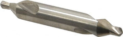 Hertel - #5 Plain Cut 60° Incl Angle High Speed Steel Combo Drill & Countersink - Apex Tool & Supply