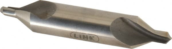 Hertel - #7 Plain Cut 60° Incl Angle High Speed Steel Combo Drill & Countersink - Apex Tool & Supply