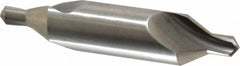 Hertel - #8 Plain Cut 60° Incl Angle High Speed Steel Combo Drill & Countersink - Apex Tool & Supply