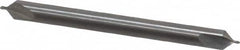 Hertel - #00 Plain Cut 82° Incl Angle Solid Carbide Combo Drill & Countersink - Apex Tool & Supply