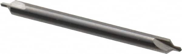 Hertel - #1 Plain Cut 90° Incl Angle Solid Carbide Combo Drill & Countersink - Apex Tool & Supply