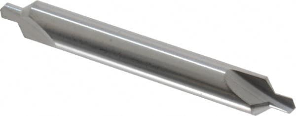 Hertel - #3 Plain Cut 90° Incl Angle Solid Carbide Combo Drill & Countersink - Apex Tool & Supply