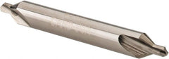 Hertel - #3 Plain Cut 60° Incl Angle Solid Carbide Combo Drill & Countersink - Apex Tool & Supply