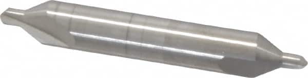 Hertel - #4 Plain Cut 60° Incl Angle Solid Carbide Combo Drill & Countersink - Apex Tool & Supply