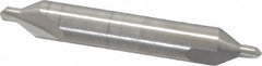 Hertel - #4 Plain Cut 60° Incl Angle Solid Carbide Combo Drill & Countersink - Apex Tool & Supply