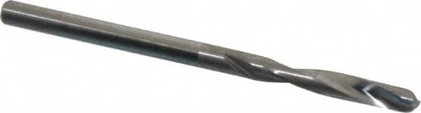 Hertel - 7/64" 135° Spiral Flute Solid Carbide Screw Machine Drill Bit - Apex Tool & Supply