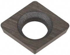 Hertel - CDHB 12061 HT310B Grade Carbide Boring Insert - Uncoated, Diamond, 80° Incl Angle, 5/32" Inscr Circle, .04" Thick, 1/64" Cnr Rad - Apex Tool & Supply
