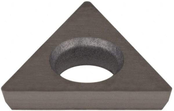 Hertel - TDHB1.280.75.0.5 Grade HT540B Carbide Boring Insert - Uncoated, 60° Triangle, 15° Relief Angle, 5/32" Inscr Circle, 3/64" Thick, 0.007" Corner Radius - Apex Tool & Supply