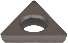 Hertel - TDHB1.280.75.0.5 Grade HT540B Carbide Boring Insert - Uncoated, 60° Triangle, 15° Relief Angle, 5/32" Inscr Circle, 3/64" Thick, 0.007" Corner Radius - Apex Tool & Supply