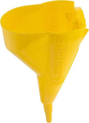 Justrite - 11-1/4 Inch Long, Safety Can Poly Funnel - 1/2 Inch Diameter, Compatible with Type I Safety Cans - Apex Tool & Supply