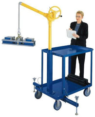 Sky Hook - 500 Lb Load Capacity, Steel Sky Hook Crane - Mobile Cart, Counterweight Required, Not Included - Apex Tool & Supply
