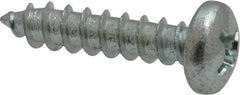 Value Collection - #12 Pan Head Phillips Sheet Metal Screw - Steel, 1" Length Under Head, Grade 2 - Apex Tool & Supply