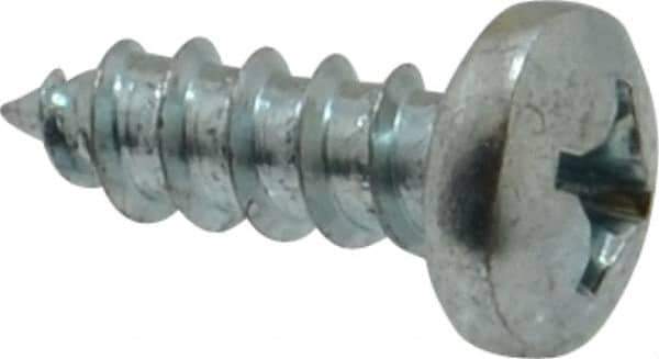 Value Collection - #14 Pan Head Phillips Sheet Metal Screw - Steel, 3/4" Length Under Head, Grade 2 - Apex Tool & Supply