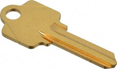 Made in USA - Arrow Key Blank - Brass - Apex Tool & Supply
