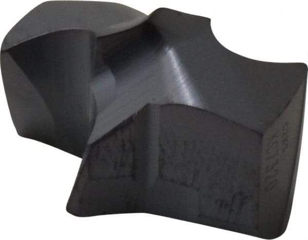 Kennametal - Series KSEM, 16.09mm Diam Grade KC7320 140° Replaceable Drill Tip - Carbide, AlTiN Finish, 1 Seat Size - Apex Tool & Supply