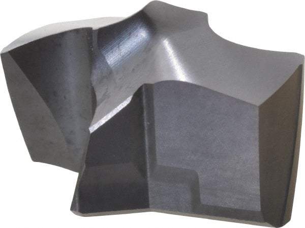 Kennametal - Series KSEM, 18.26mm Diam Grade KC7320 140° Replaceable Drill Tip - Carbide, AlTiN Finish, 2 Seat Size - Apex Tool & Supply