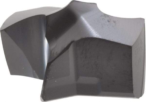 Kennametal - Series KSEM, 18.5mm Diam Grade KC7320 140° Replaceable Drill Tip - Carbide, AlTiN Finish, 2 Seat Size - Apex Tool & Supply