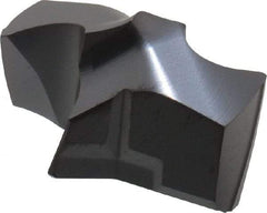 Kennametal - Series KSEM, 18.65mm Diam Grade KC7320 140° Replaceable Drill Tip - Carbide, AlTiN Finish, 2 Seat Size - Apex Tool & Supply
