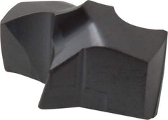Kennametal - Series KSEM, 20.64mm Diam Grade KC7320 140° Replaceable Drill Tip - Carbide, AlTiN Finish, 3 Seat Size - Apex Tool & Supply