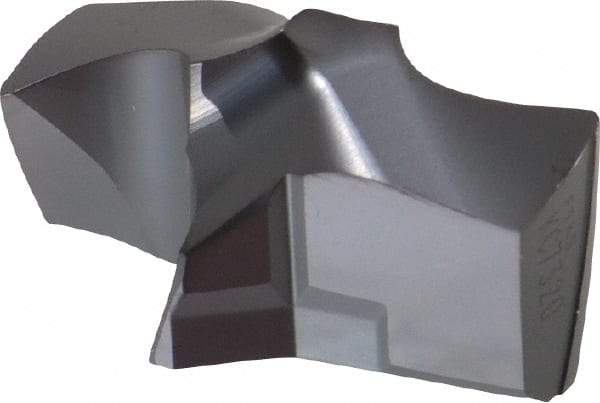 Kennametal - Series KSEM, 25.67mm Diam Grade KC7320 140° Replaceable Drill Tip - Carbide, AlTiN Finish, 5 Seat Size - Apex Tool & Supply