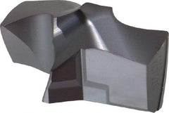Kennametal - Series KSEM, 25.67mm Diam Grade KC7320 140° Replaceable Drill Tip - Carbide, AlTiN Finish, 5 Seat Size - Apex Tool & Supply