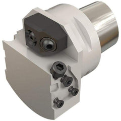 Iscar - 46.5mm Head Length, Modular Grooving Cutting Unit Head - System Size C4, Series CAMFIX - Apex Tool & Supply