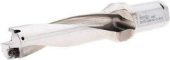 Iscar - 5-1/2" Max Drill Depth, 4xD, 1-3/8" Diam, Indexable Insert Drill - 2 Inserts, 1-1/2" Shank Diam, Straight Shank - Apex Tool & Supply