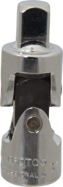 Proto - 1/4 Male 1/4 Female Universal Joint - 1-11/32" OAL - Apex Tool & Supply