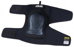 Mechanix Wear - Size Universal, Hook & Loop Straps, Hard Protective Cap, Knee Pad - Foam Padding, Black, 2 Straps - Apex Tool & Supply