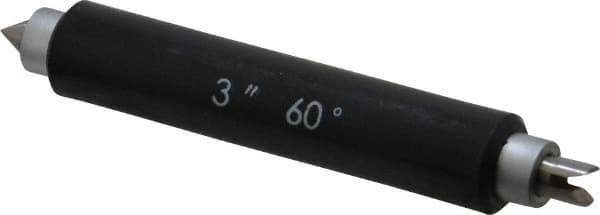 SPI - 3 Inch Long, Accuracy Up to 0.0002 Inch, Micrometer Calibration Standard - Use with SPI Screw Thread Micrometers, Includes Heat Insulating Handle - Apex Tool & Supply