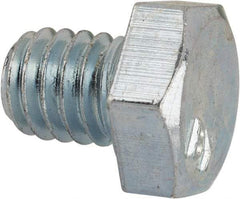 Value Collection - 5/16-18 UNC, 3/8" Length Under Head Hex Head Cap Screw - Fully Threaded, Grade 2 Steel, Zinc-Plated Finish, 1/2" Hex - Apex Tool & Supply