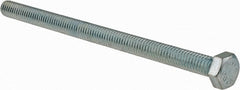 Made in USA - 5/16-18 UNC, 5" Length Under Head Hex Head Cap Screw - Apex Tool & Supply