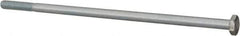 Value Collection - 1/4-20 UNC, 6-1/2" Length Under Head Hex Head Cap Screw - Partially Threaded, Grade 2 Steel, Zinc-Plated Finish, 7/16" Hex - Apex Tool & Supply