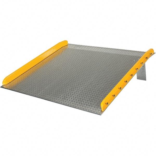 Vestil - Aluminum Dock Plate - 60" Long x 60" Wide x 10" High - Apex Tool & Supply