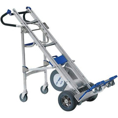 Wesco Industrial Products - 21-1/2" Wide x 39" High x 6-1/2" Deep, 10" Wheel Diam Hand Truck Kick Out Wheels - 725 Lb Load Capacity - Apex Tool & Supply