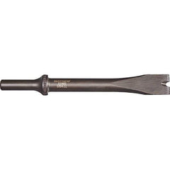 Mayhew - 1/2" Head Width, 6-1/4" OAL, Slotting Tool Chisel - Round Drive, Round Shank, Steel - Apex Tool & Supply