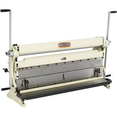 Baileigh - Combination Roller, Shear & Brake Machines Maximum Mild Steel Shearing Capacity (Gauge): 20 Maximum Mild Steel Bending Capacity (Gauge): 20 - Apex Tool & Supply