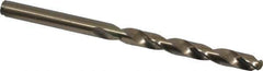 Cleveland - 6.8mm 135° Cobalt Jobber Drill - Oxide/Gold Finish, Right Hand Cut, Spiral Flute, Straight Shank, 4.29" OAL, Split Point - Apex Tool & Supply
