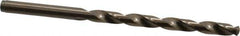 Cleveland - #5 135° Cobalt Jobber Drill - Oxide/Gold Finish, Right Hand Cut, Spiral Flute, Straight Shank, 3-3/4" OAL, Split Point - Apex Tool & Supply