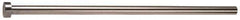 Gibraltar - 17/64" Pin Diam, 7/16" Head Diam x 1/4" Head Height, 6" OAL, Straight Ejector Pin - Steel, 5-3/4" Pin Length - Apex Tool & Supply