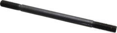 Gibraltar - 1/2-13 8" OAL Equal Double Threaded Stud - Alloy Steel, Black Oxide Finish, 1-1/2" Equal Thread Length - Apex Tool & Supply