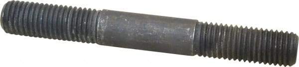 Gibraltar - 3/4-10 6" OAL Equal Double Threaded Stud - Alloy Steel, Black Oxide Finish, 2" Equal Thread Length - Apex Tool & Supply