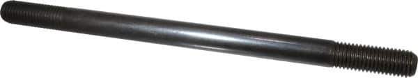 Gibraltar - 3/4-10 12" OAL Equal Double Threaded Stud - Alloy Steel, Black Oxide Finish, 2" Equal Thread Length - Apex Tool & Supply