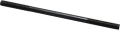 Gibraltar - M8x1.25 150mm OAL Equal Double Threaded Stud - Alloy Steel, Black Oxide Finish, 35mm Equal Thread Length, Metric - Apex Tool & Supply