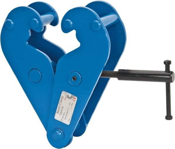 Value Collection - 6,000 Lbs. Load Capacity Beam Clamp - 3.2 to 12.6 Inch Max Grip - Apex Tool & Supply