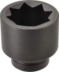 Proto - 1" Drive 2" Impact Socket - 8 Points, 3-1/2" OAL - Apex Tool & Supply