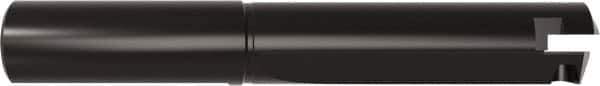 Allied Machine and Engineering - Series B, 1-1/4 to 1-3/4" Diam, 1-1/2" Diam Straight Shank, Straight Flute Spade Drill - 8-1/8" Max Depth, 8-23/32" Body Length, 11-5/8" OAL, Standard Length, Through Coolant - Apex Tool & Supply